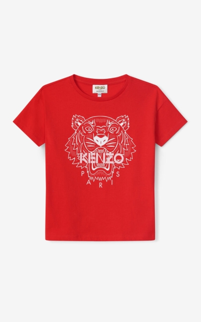 Kenzo Kids Tiger T-shirt Medium Red